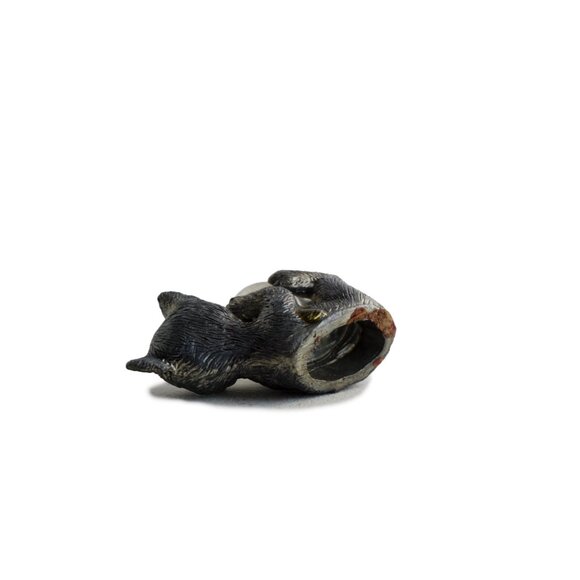 Vintage Cat holding Marble Figurine - Picture 3 of 4
